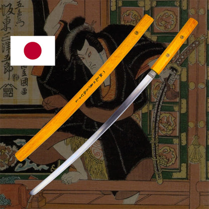 Tanjiro Kamado Stainless Steel Katana - Fire Breathing