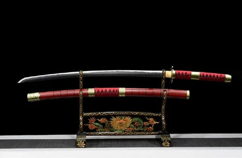 Roronoa Zoro Sandai Kitetsu Edelstahl-Katana