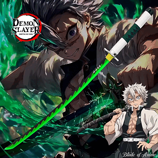 Zenitsu Agatsuma stainless steel katana