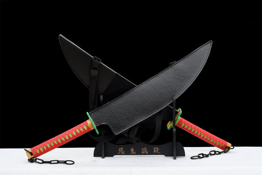 Tengen Uzui stainless steel double sword
