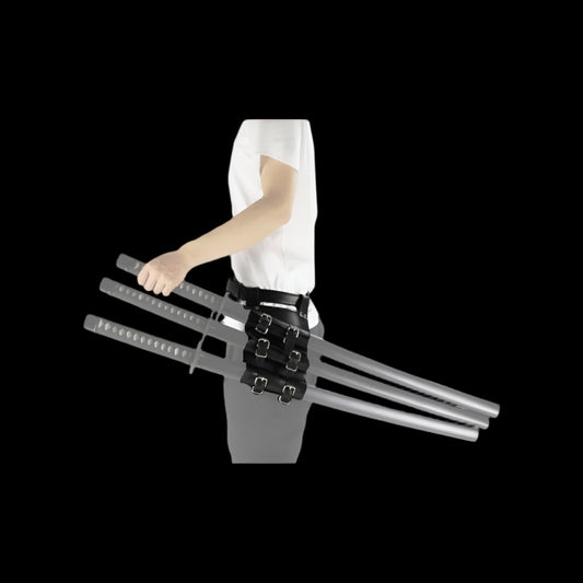 Triple Katana Holder Belt Holster