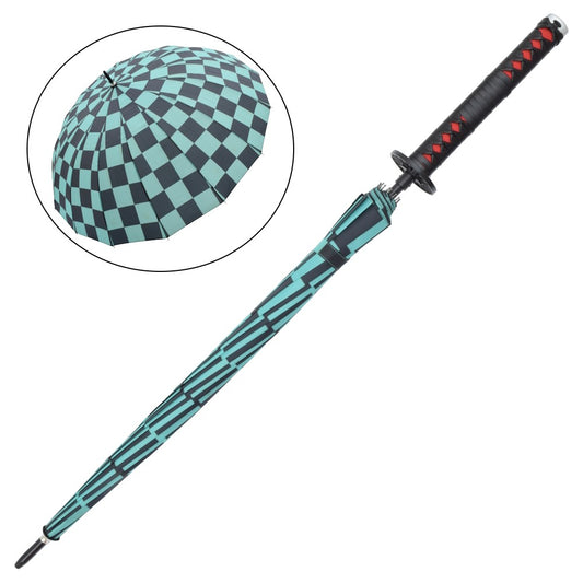Tanjiro Kamado Umbrella Katana - Water Breathing