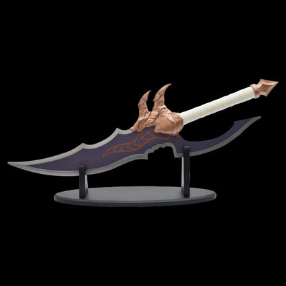 Sung Jin-woo Kasaka's Venom Fang Edelstahl-Dolch mit Ständer