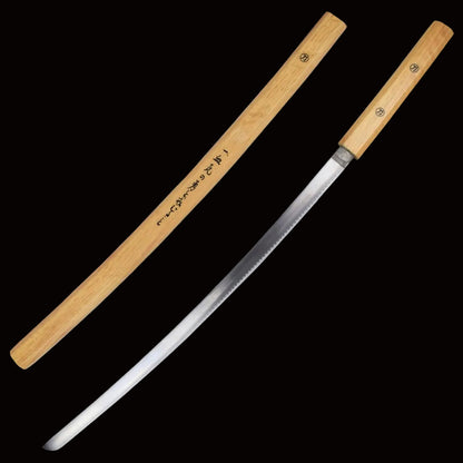 Tanjiro Kamado Stainless Steel Katana - Fire Breathing