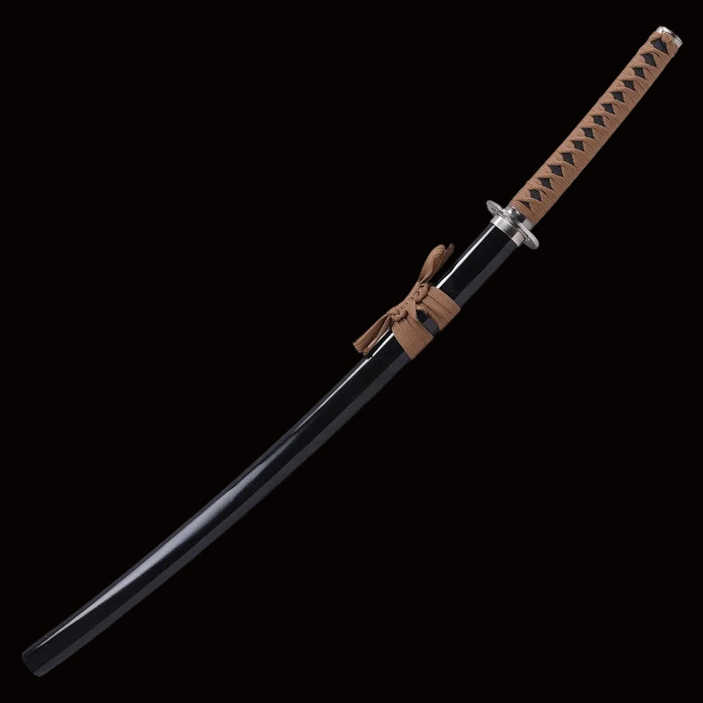 Miyamoto Musashi Izumi-no-Kami Kaneshige Edelstahl-Katana