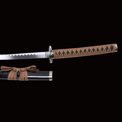 Miyamoto Musashi Izumi-no-Kami Kaneshige Edelstahl-Katana