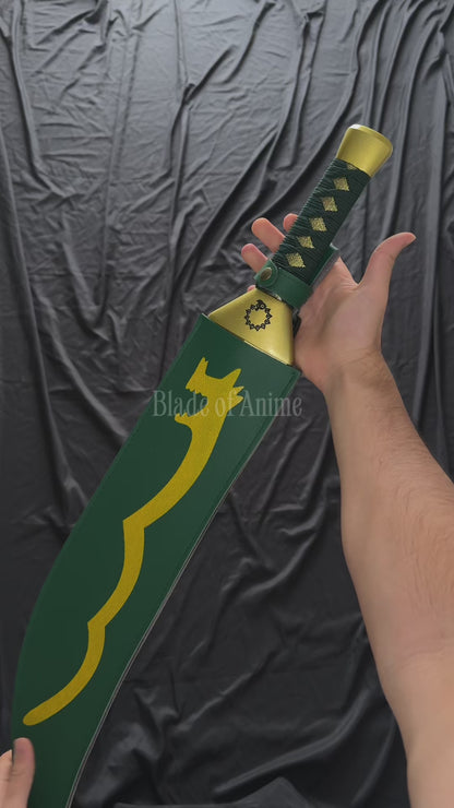 Toji Fushiguro stainless steel sword